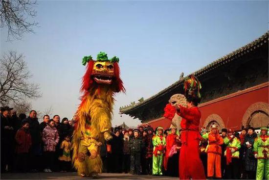 娲皇宫春节庙会