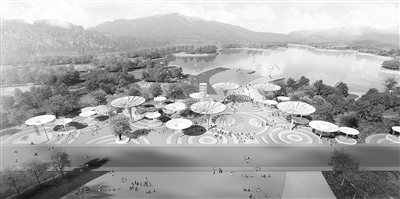 园博园效果图。河北省第二届园博会筹建指挥部提供